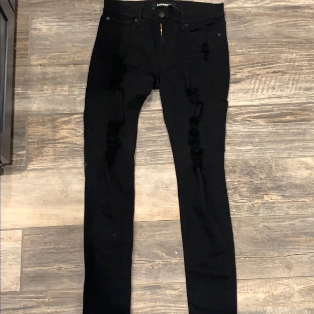 Express stretch Legging Jean. Mid rise.